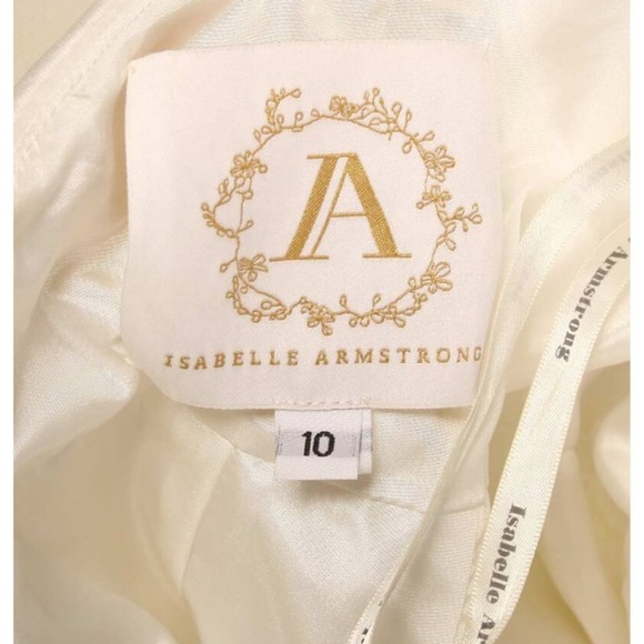 ISABELLE ARMSTRONG Jordyn Strapless Ballgown Wedding Dress Bridal Gown - Picture 12 of 12